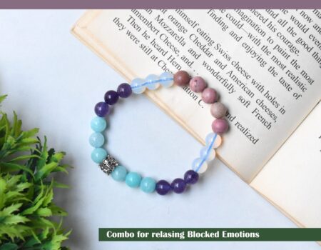 Combo for releasing blocked emotions bracelet